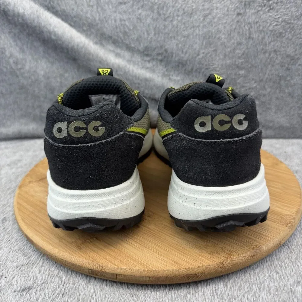 Nike ACG Lowcate Shoes Mens Size 10.5 Black Trail Running Hiking DM8019-300